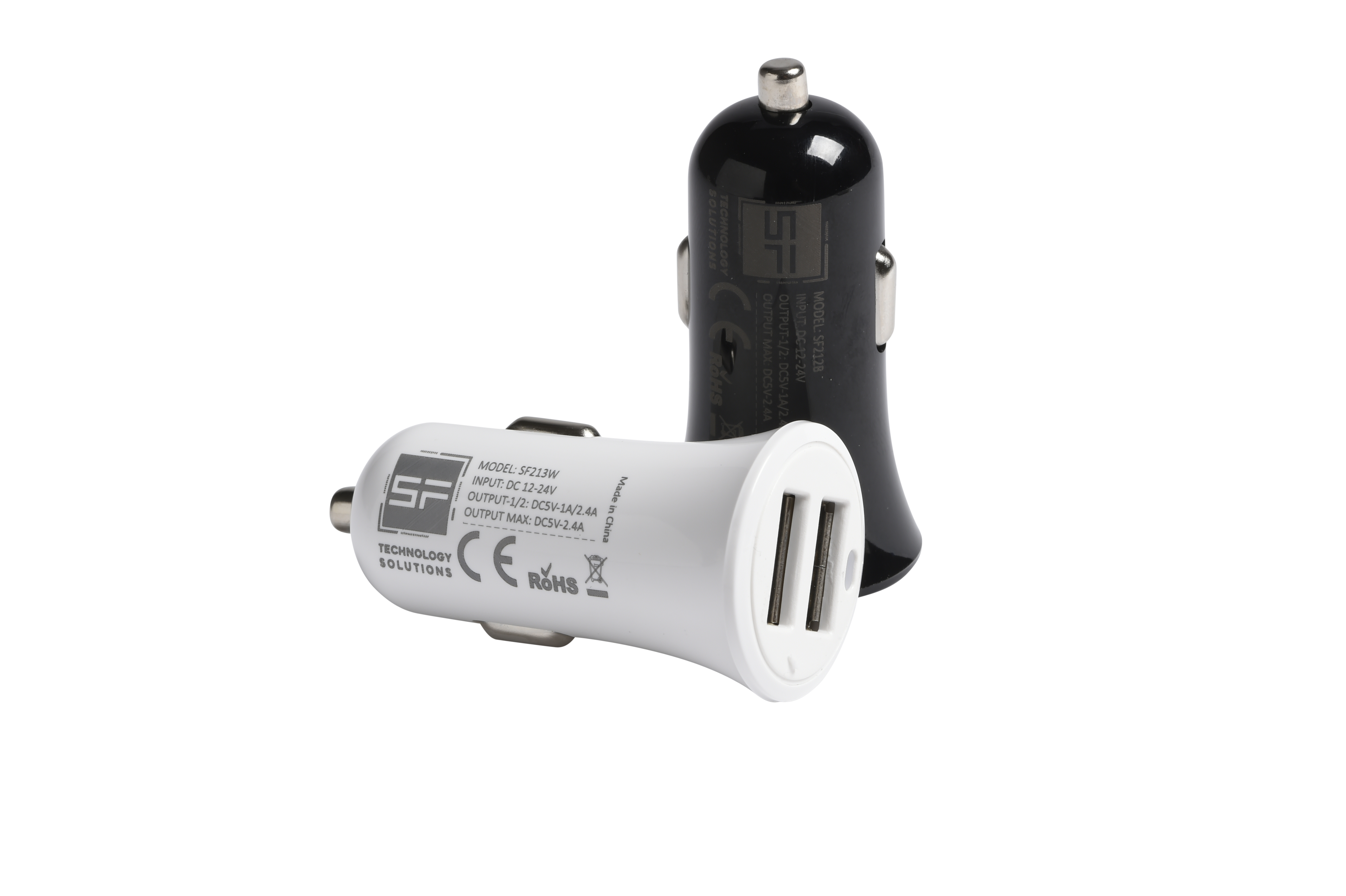 Spina accendisigari auto uscita USB 1 o 2 vie