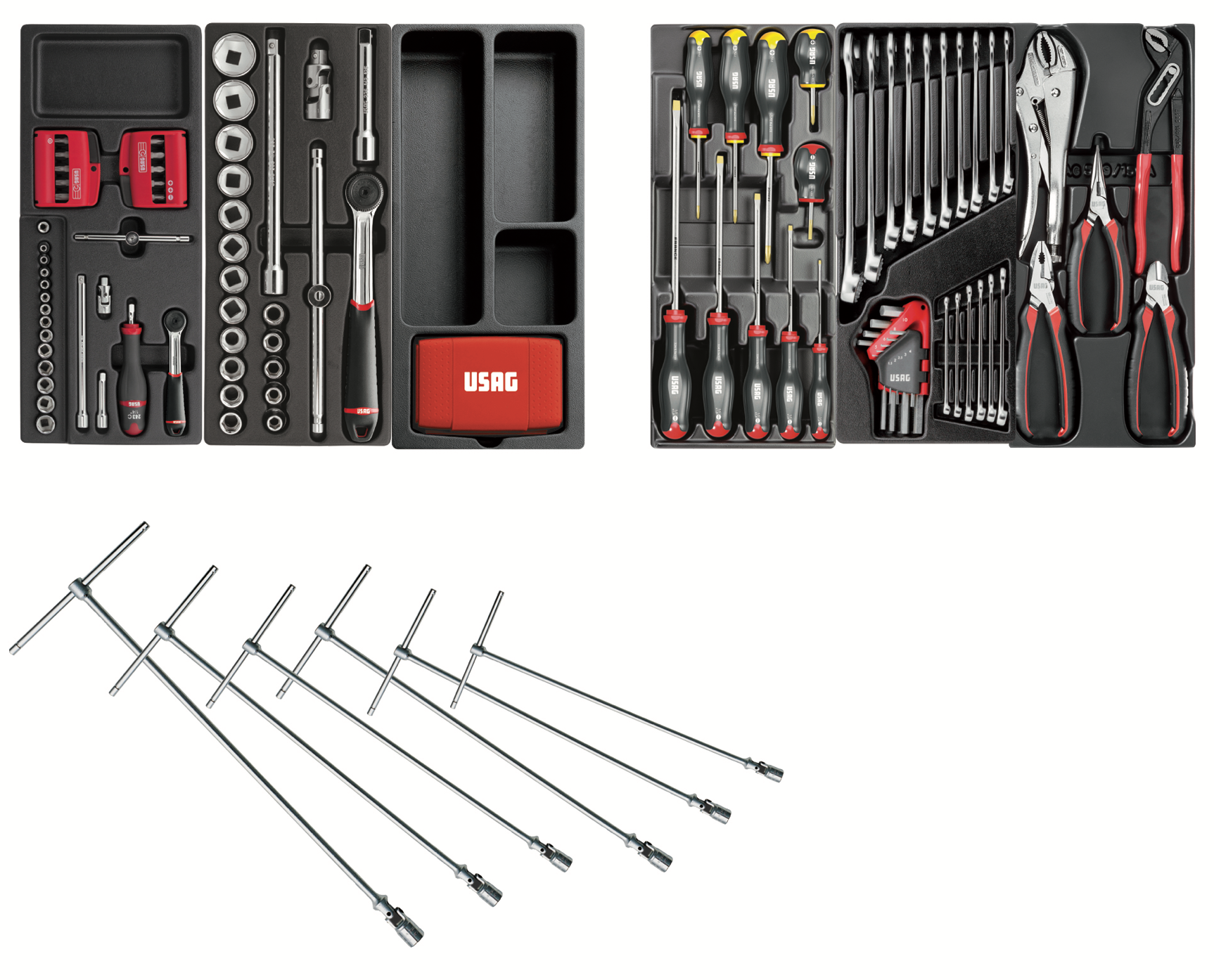 Carrello Usag 516 START con assortimento AUTORIPARAZIONE 495 PA 142pz