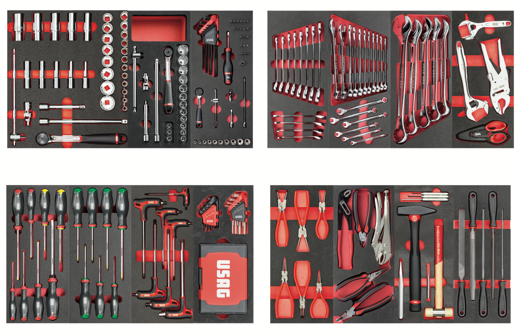 Carrello Usag 519 RACING con assortimento MANUTENZIONE 495MC 300pz