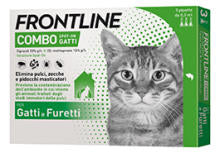 Antiparassitario per gatti e furetti "combo" Frontline