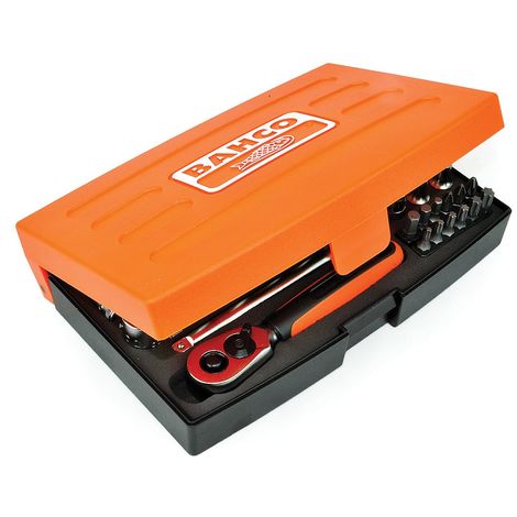 Assortimento chiave a bussola 1/4" Bahco SL25L serie lunga