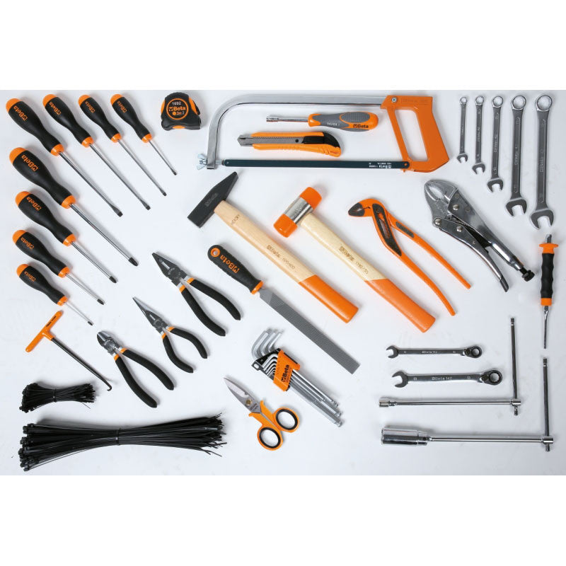 Assortimento di 41 utensili e 200 fascette Beta 5941 KART