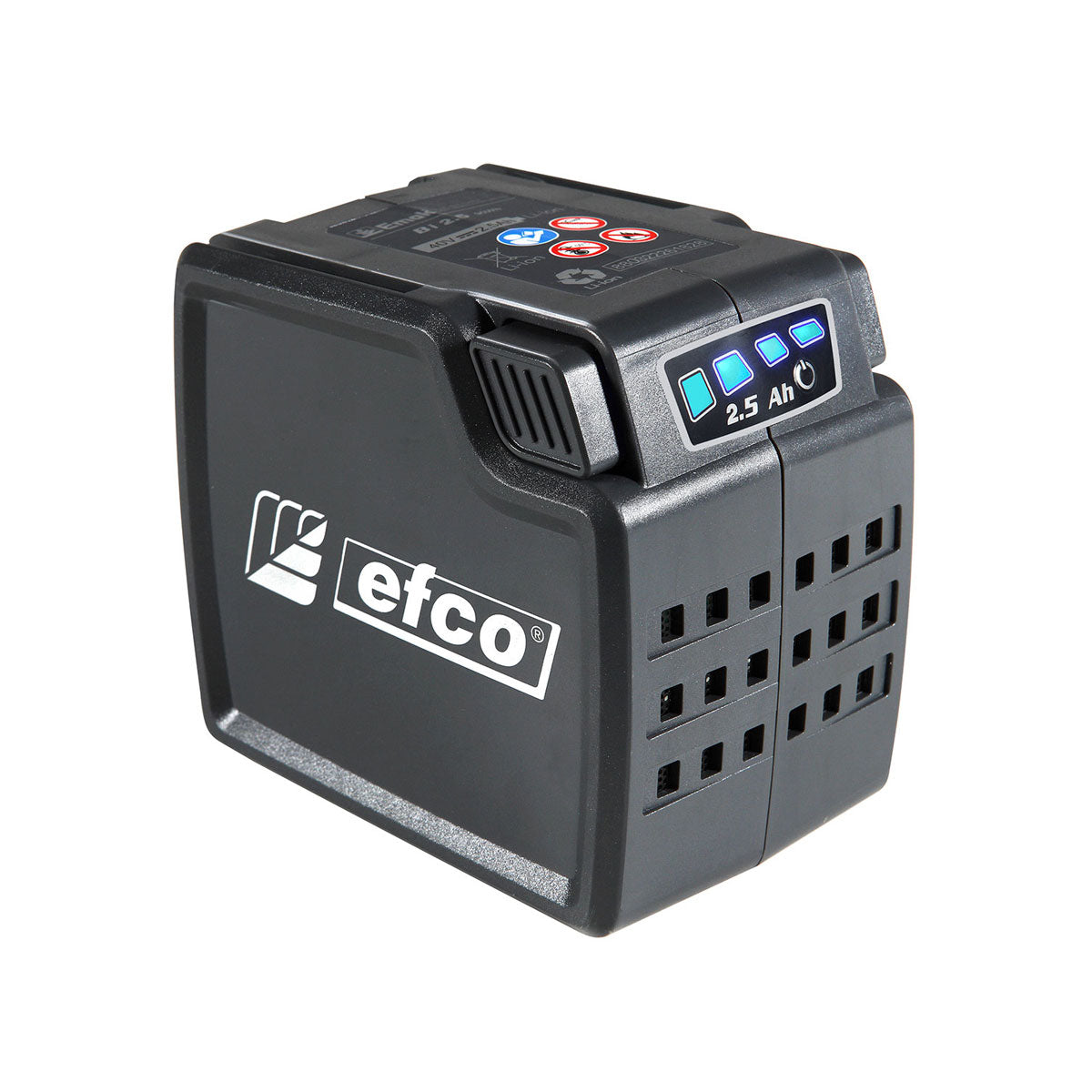 Tagliasiepi  a batteria Efco TGi 45 con batteria Bi 2,5 EF e caricabatterie CRG