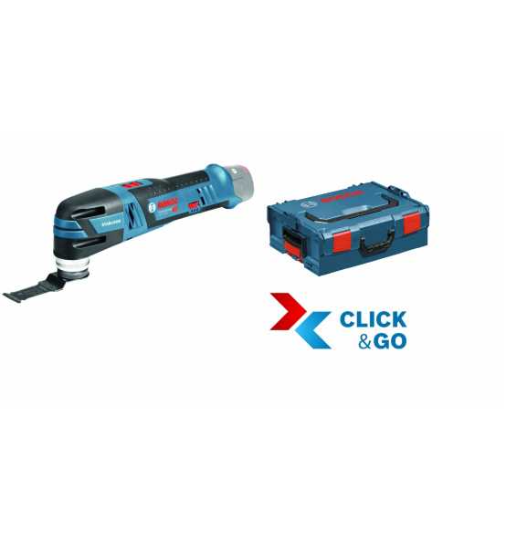 Utensile multifunzione Bosch GOP 12v-28 senza caricabatterie e batterie