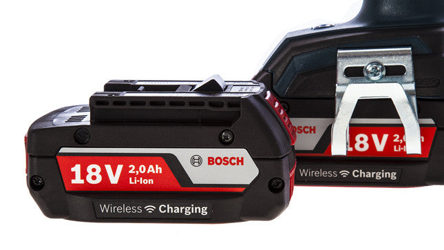 Batterie Bosch 18v 2Ah Wireless Litio 2pz. + Caricabatterie WIRELESS