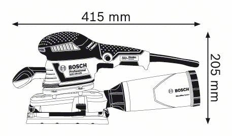 Levigatrice orbitale GSS 230 AVE Bosch Professional