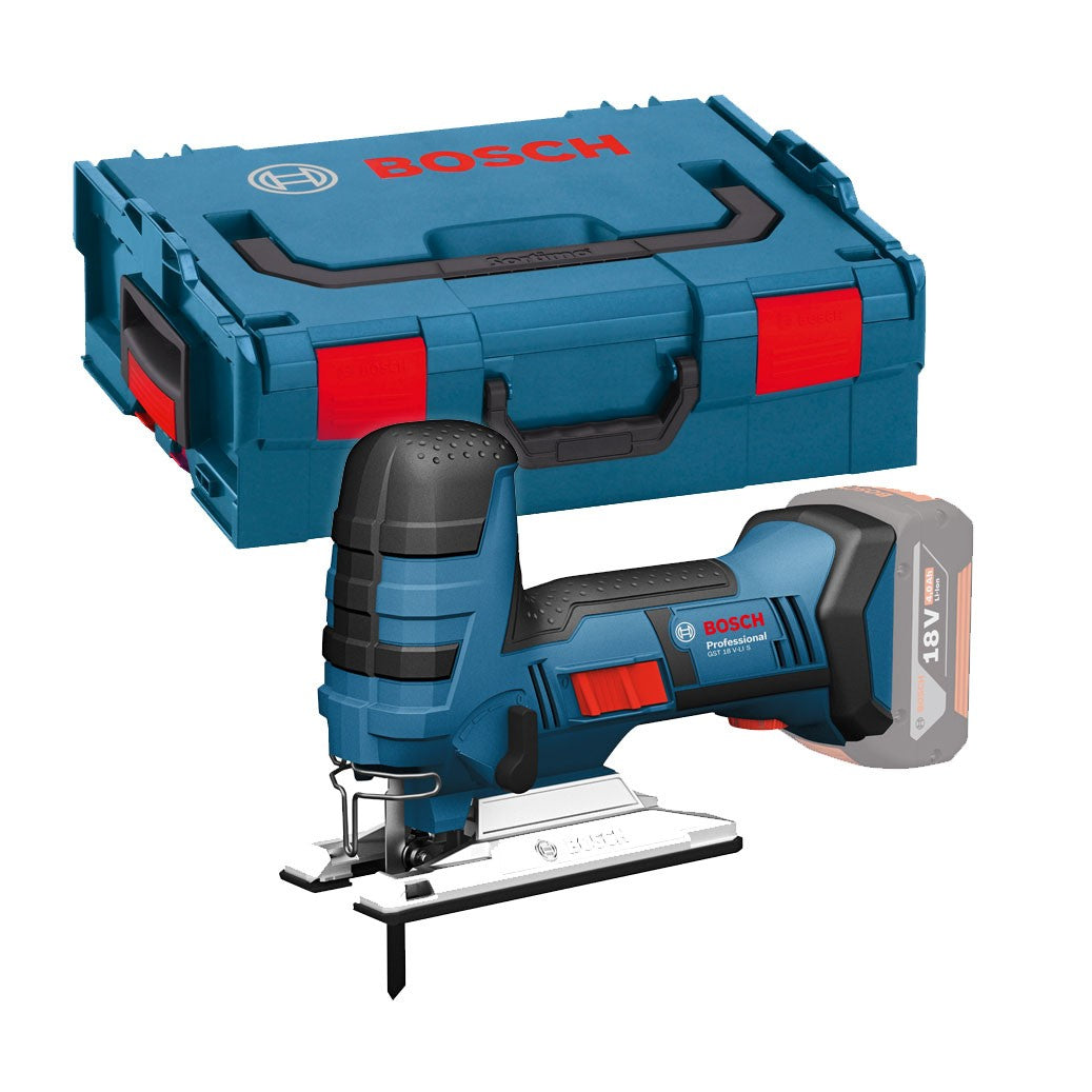 Seghetto alternativo a batteria Bosch GST 18 V-LI S senza batterie e caricabatterie