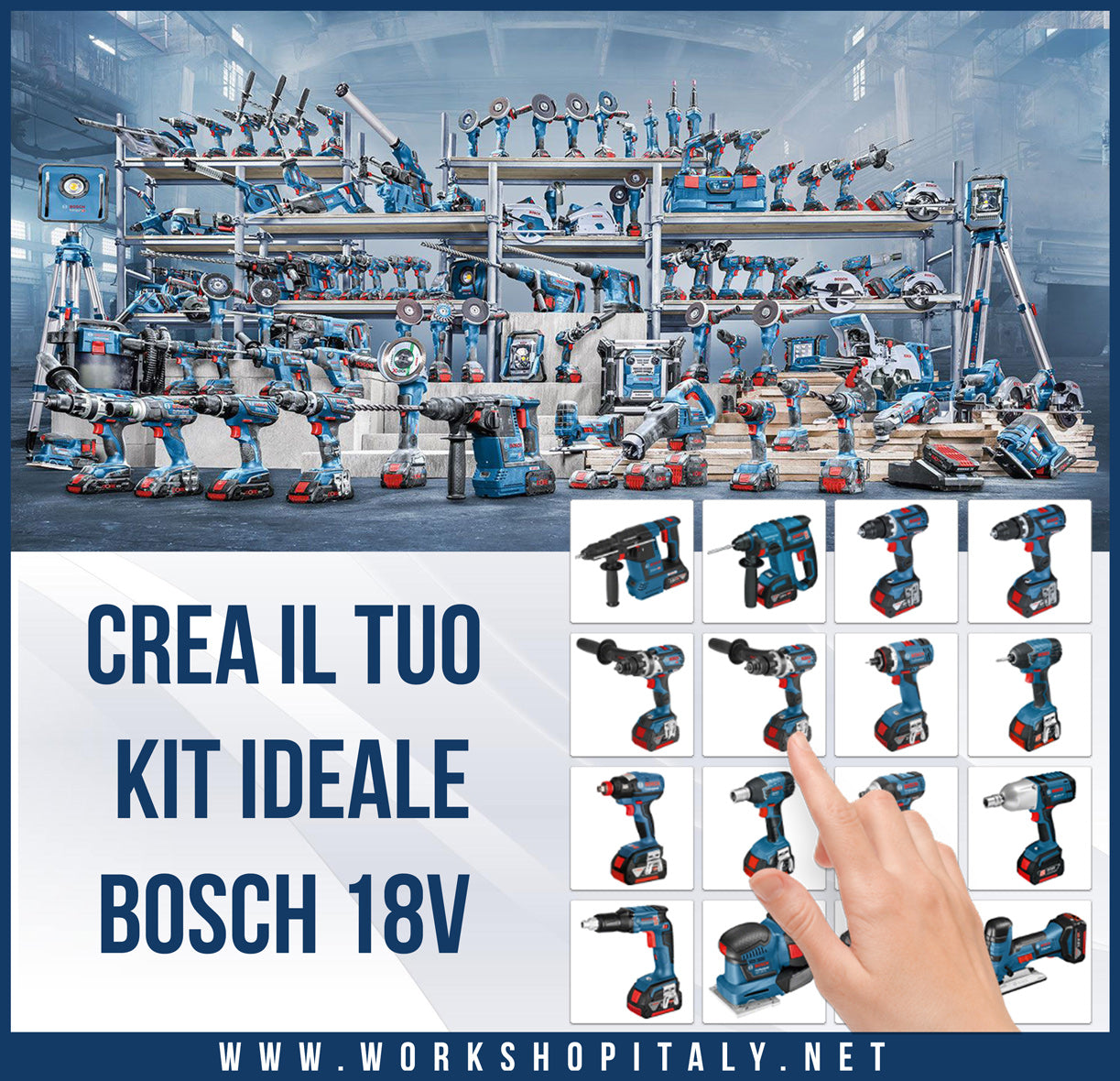 Configuratore Bosch Professional 18V