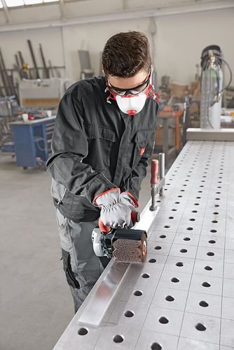 Satinatrice Flex TRINOXFLEX con kit BSE 14-3 100 Set