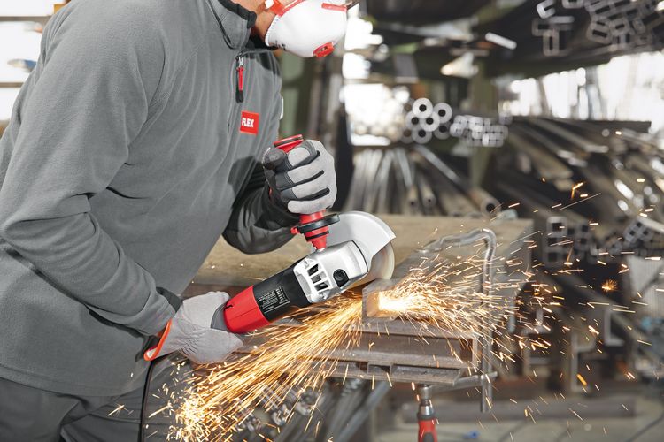 Smerigliatrice angolare 1400 watt a velocità regolabile, 125 mm FLEX L 3406 VRG