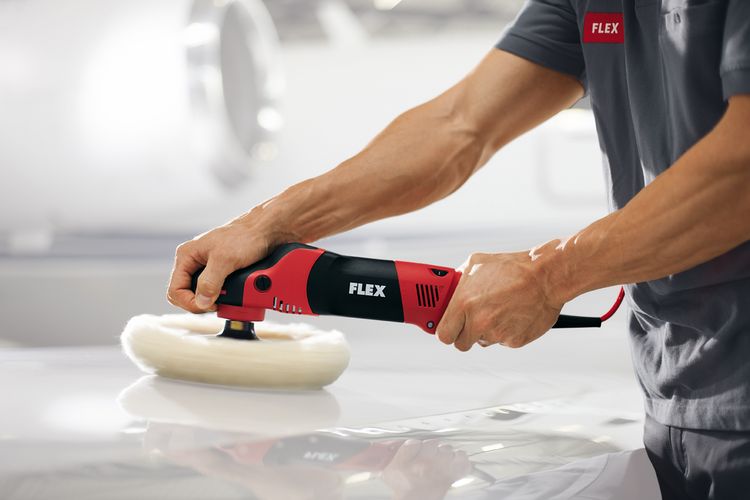 Lucidatrice elevata coppia lavorazione grandi superfici FLEX PE 14-1 180