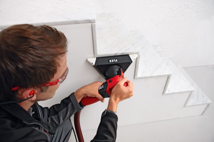 Levigatrice Handy-Giraffe® per pareti e soffitti  Flex WSE 7 Vario Plus