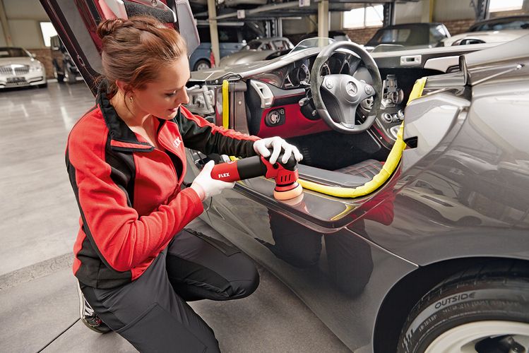 Lucidatrice eccentrica per piccole superfici FLEX XFE 7-12 80 P-Set