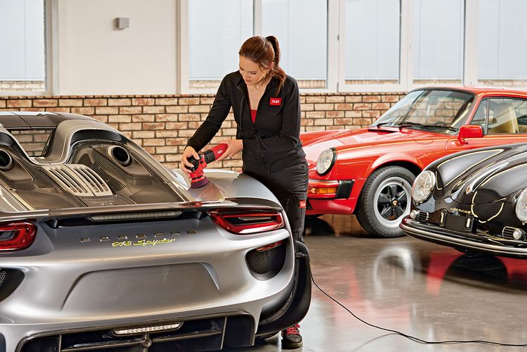 Lucidatrice eccentrica per piccole superfici FLEX XFE 7-12 80 P-Set