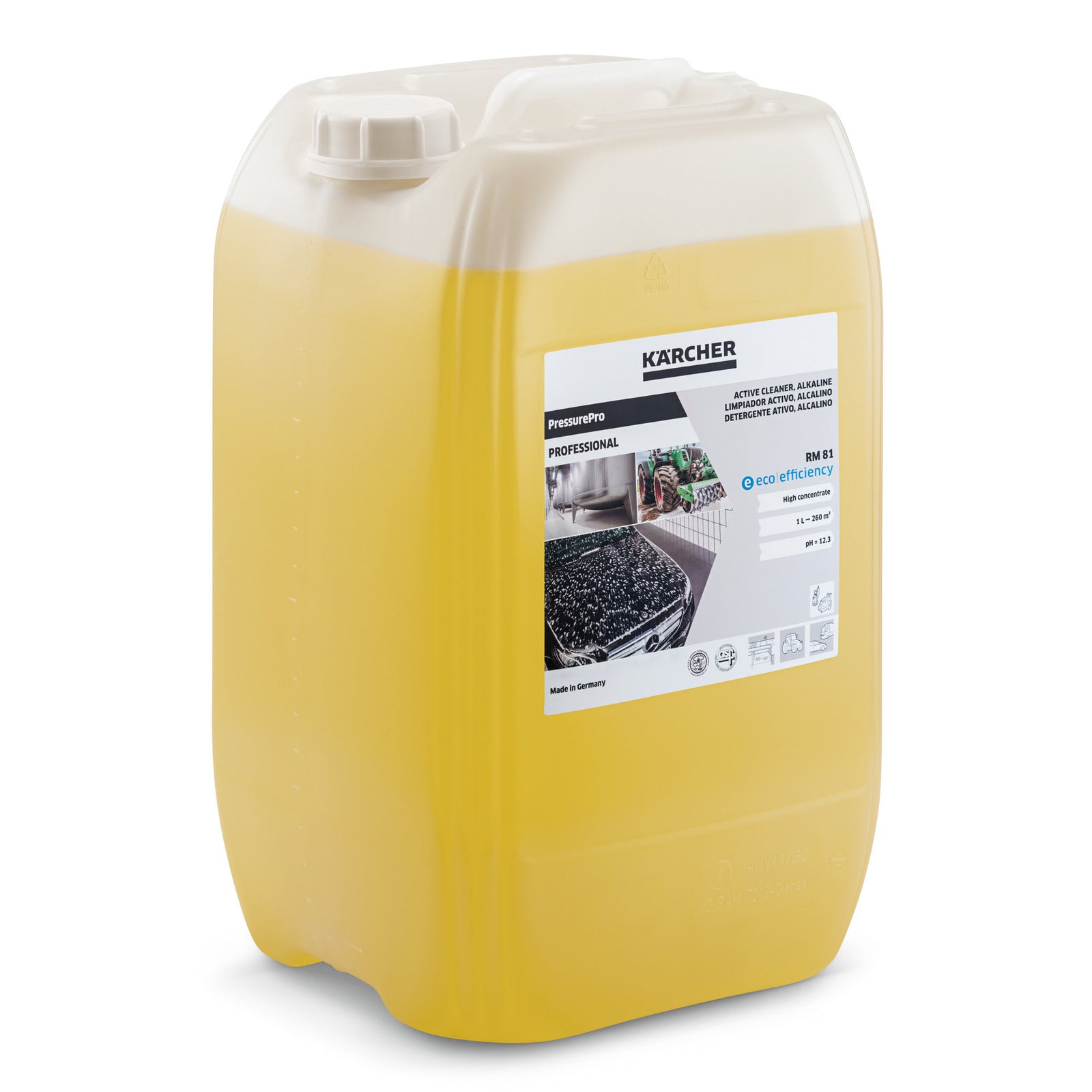 Detergente attivo, alcalino RM 81 ASF Karcher 20 litri