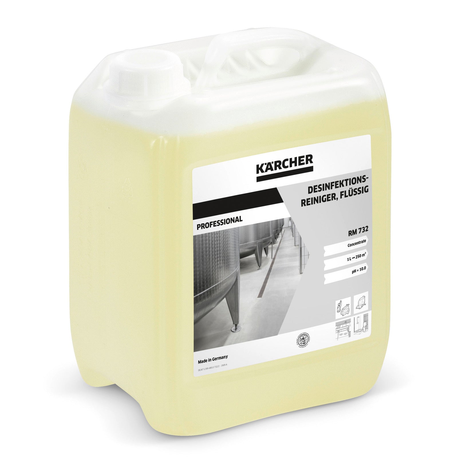 Detergente Sanificante Karcher RM 732 5 litri