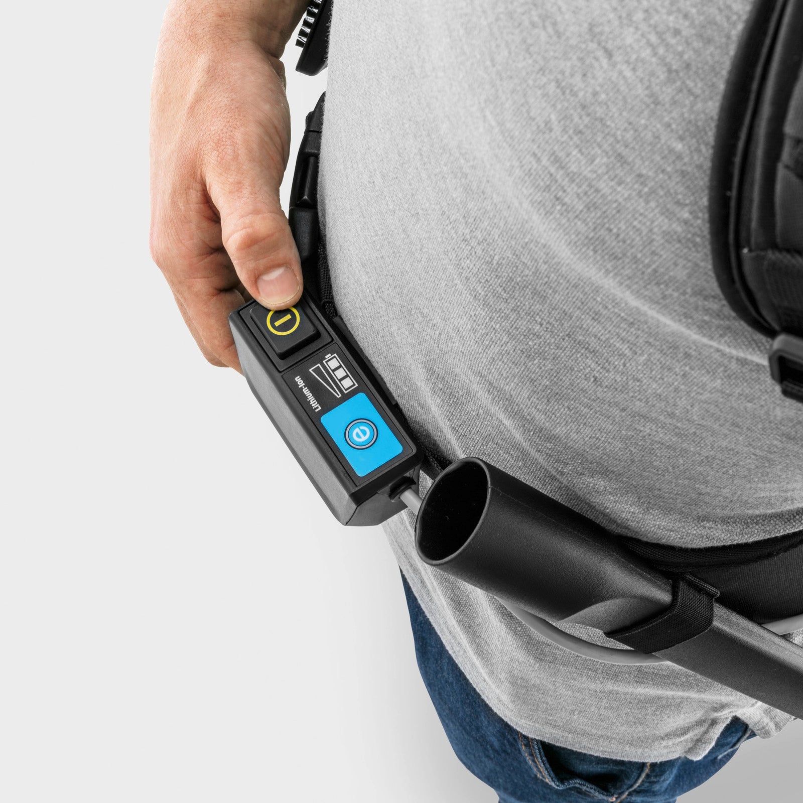 Aspirapolvere spalleggiato Professionale a zaino karcher BVL 5/1 Bp Pack a batteria