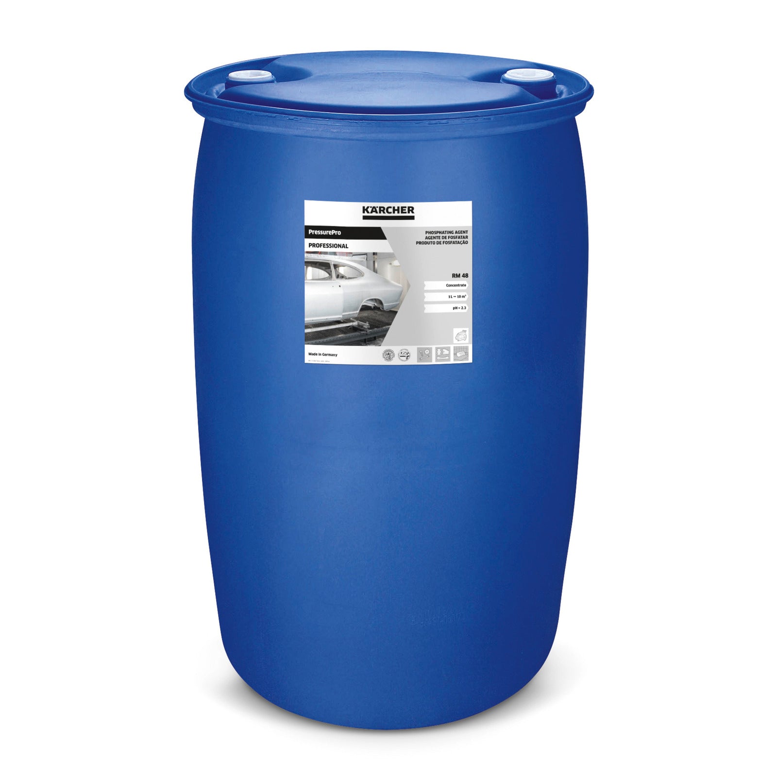 Detergente fosfatante liquido RM 48 ASF Karcher 200 litri