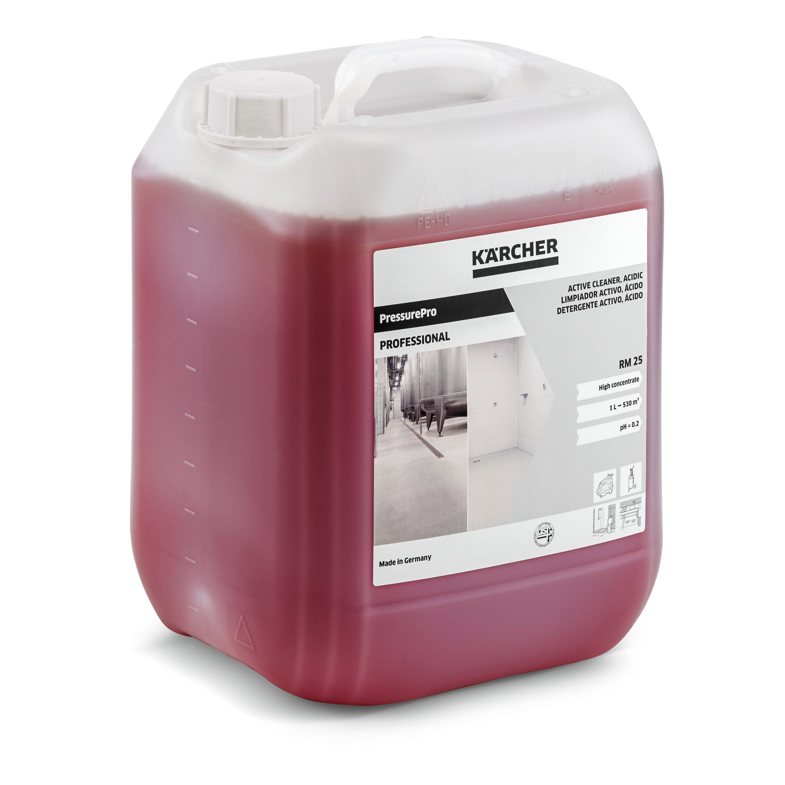 Detergente attivo acido RM 25 ASF Karcher 10 litri
