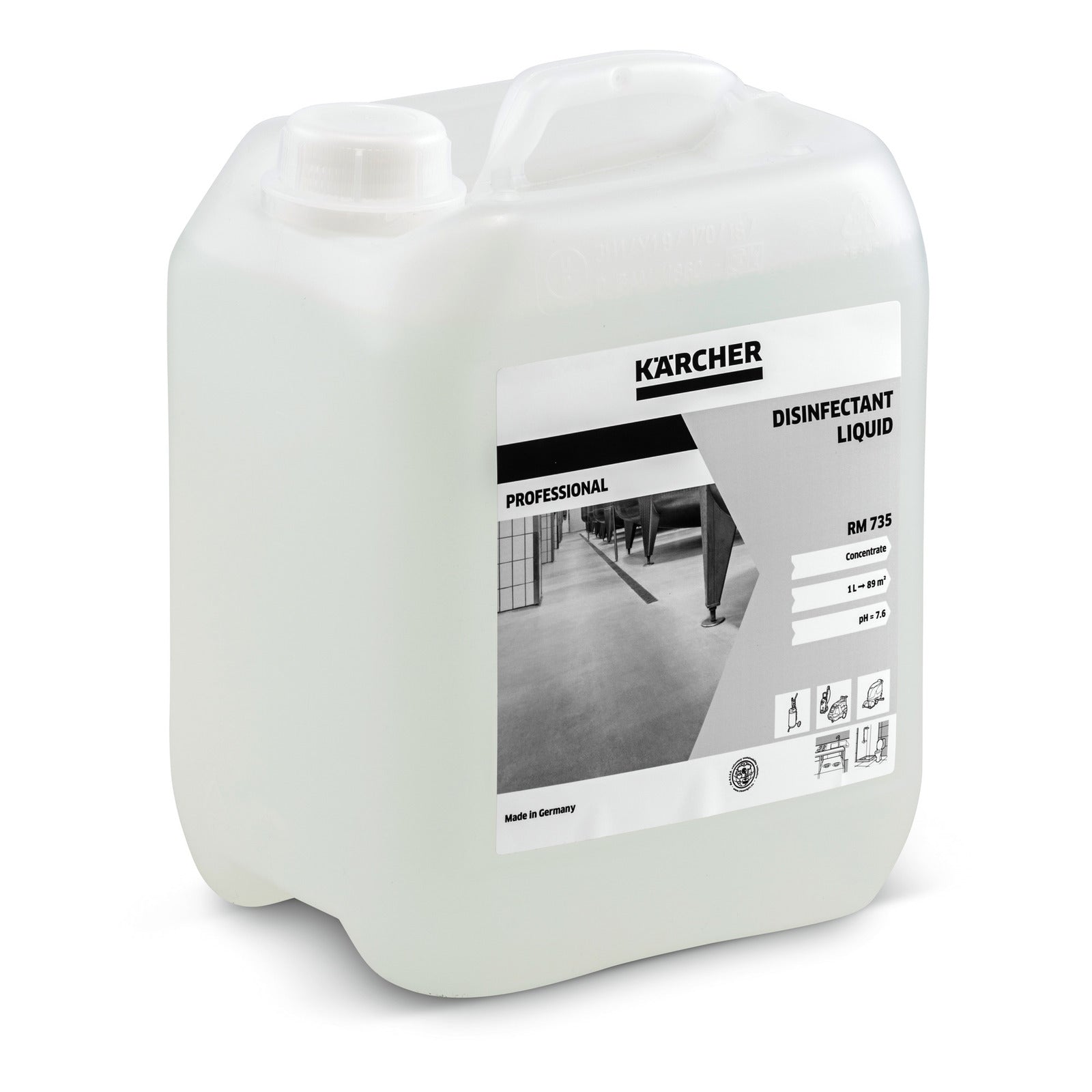 Detergente Disinfettante ad alta resa Karcher RM 735 5 litri
