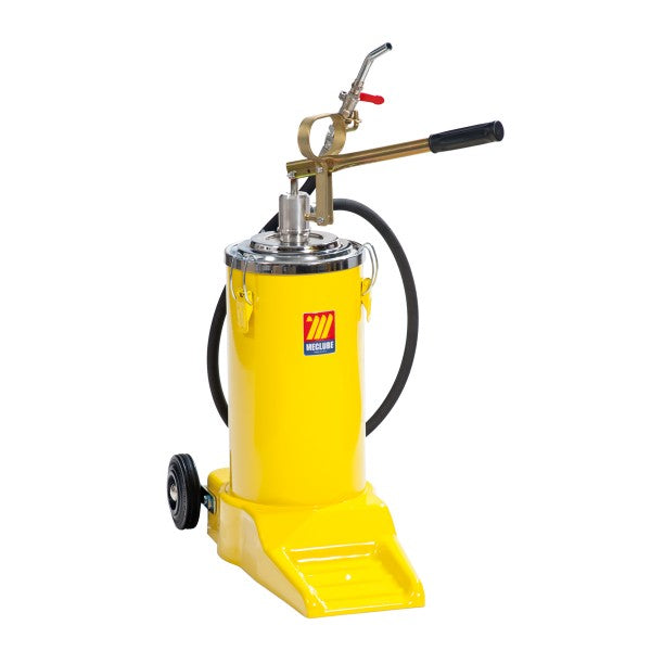Distributore olio manuale carrellato da 16 l Meclube