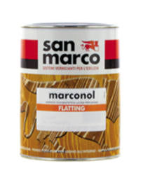 Flatting Marconol vernice oleosintetica lucida per legno trasparente ABC San Marco
