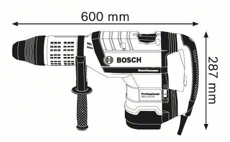 Martello perforatore GBH 12-52 DV Bosch Professional con attacco SDS-max