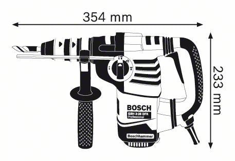 Martello perforatore GBH 3-28 DFR Bosch Professional + Avvitatore Bosch GSR 12V-15 2Ah Set