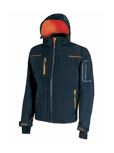 Giacca in Softshell U-Power Space DEEP BLUE