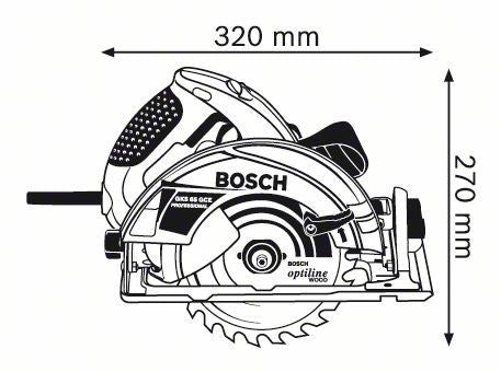 Sega circolare GKS 65 GCE Bosch Professional