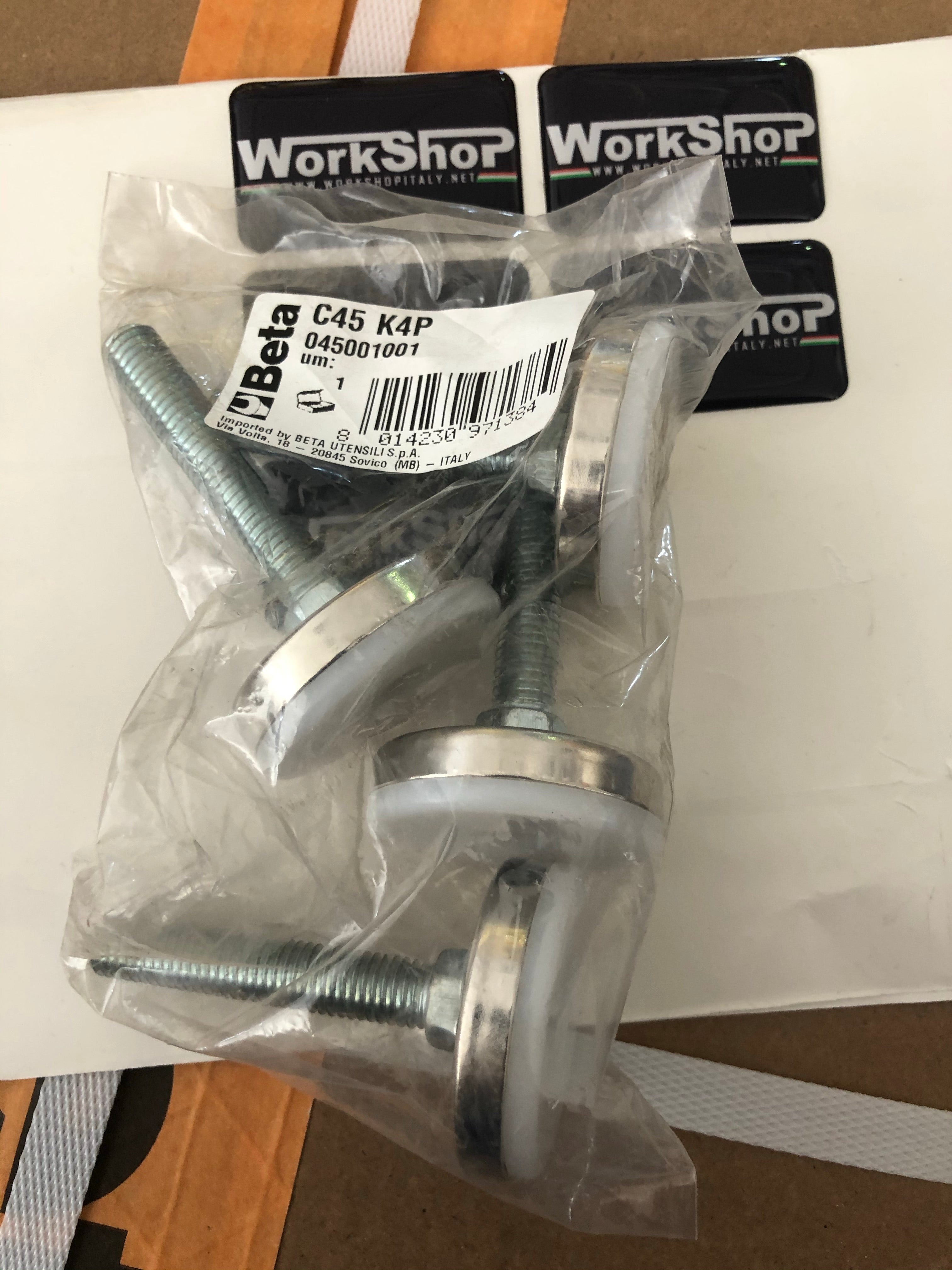 Set 4 piedini per Arredo Officina Beta C45 K4P