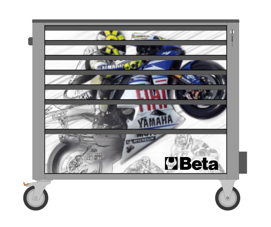 Cover magnetica Motorsport Workshopitaly per carrello C24SA/XL7