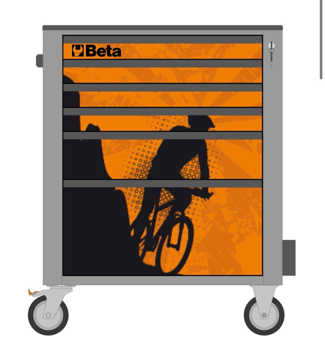 Cover magnetica Motorsport Workshopitaly per carrello C24S/6