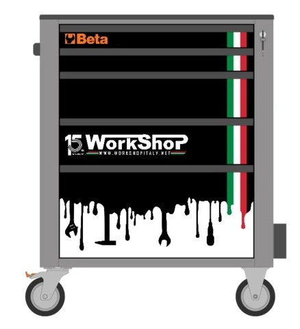 Cover magnetica Motorsport Workshopitaly per carrello C24S/5