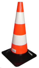 CONI BICOLORE H.50 polietilene