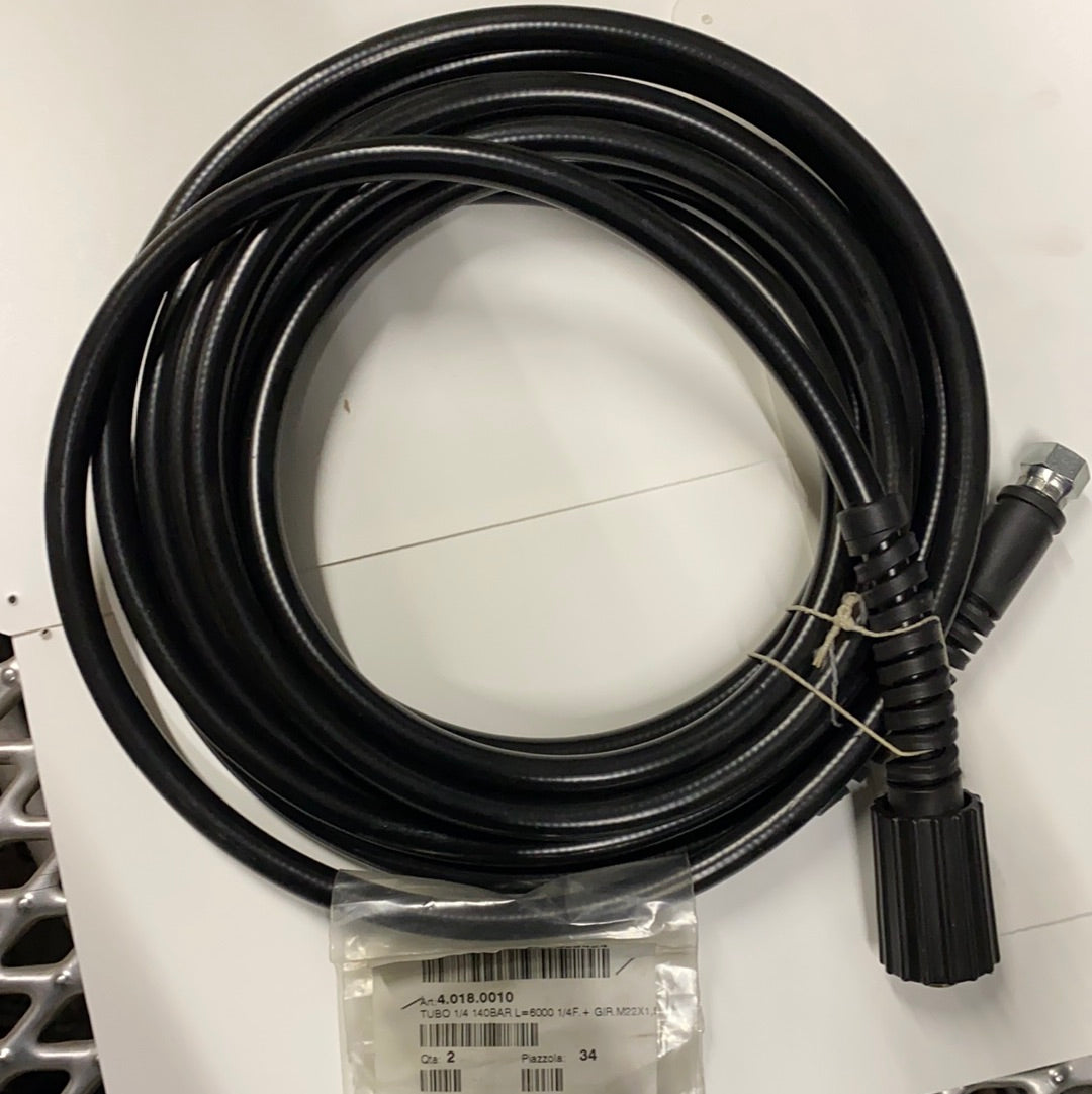 Tubo alta pressione 6mt Lavor Wash 4.018.0010