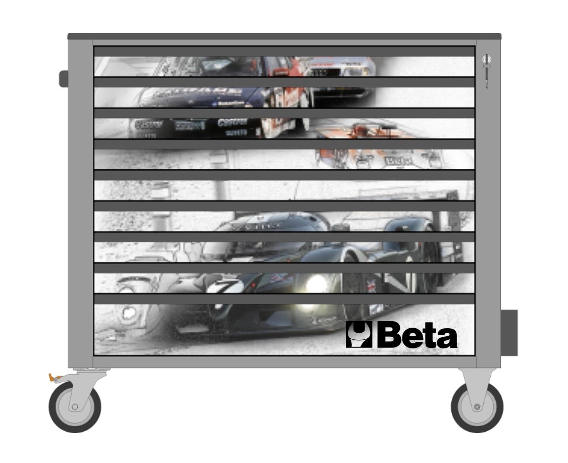 Cover magnetica Motorsport Workshopitaly per carrello C24SA/XL9