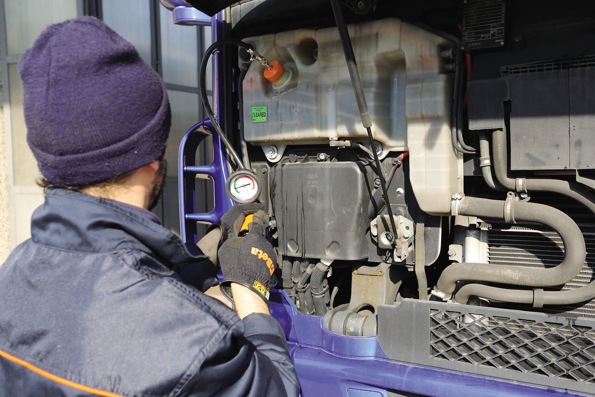 Strumento controllo tenuta impianto raffreddamento Truck beta 1759HD/TRUCK