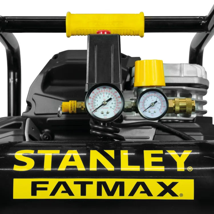 Compressore silenziato STANLEY FATMAX S 244/8/6, 1.5 hp, 8 bar, 6 litri