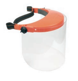 Maschera protezione facciale visiera policarbonato Brumar 4977