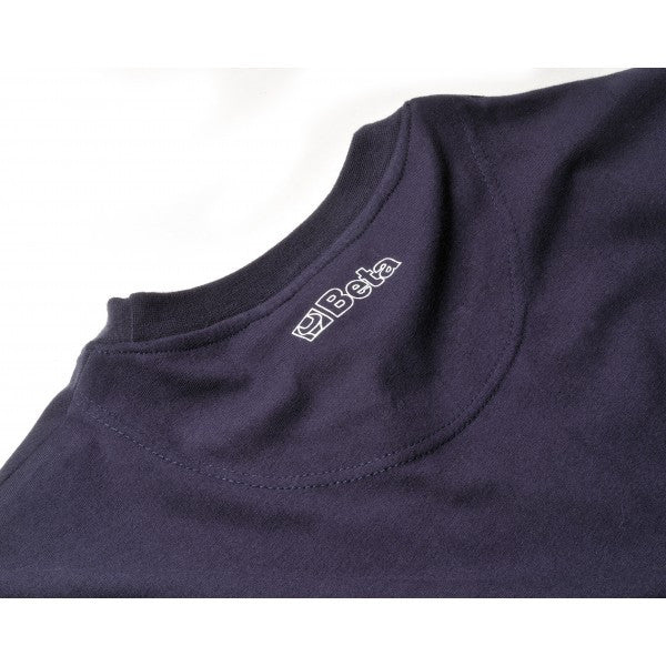T-shirt maglietta cotone Beta 7548BL blu
