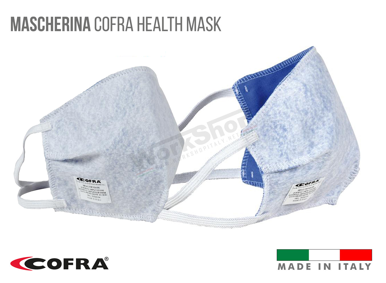 Mascherina Cofra M031 HEALTH MASK conf. 25pz.