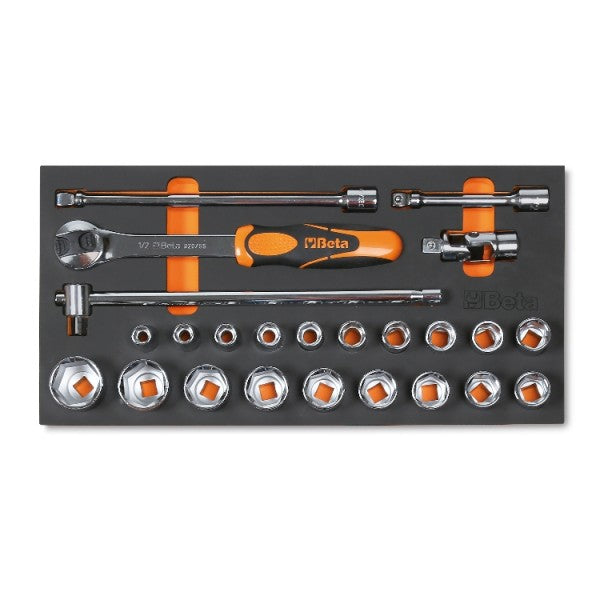 Termoformato morbido con assortimento di utensili Beta MC21