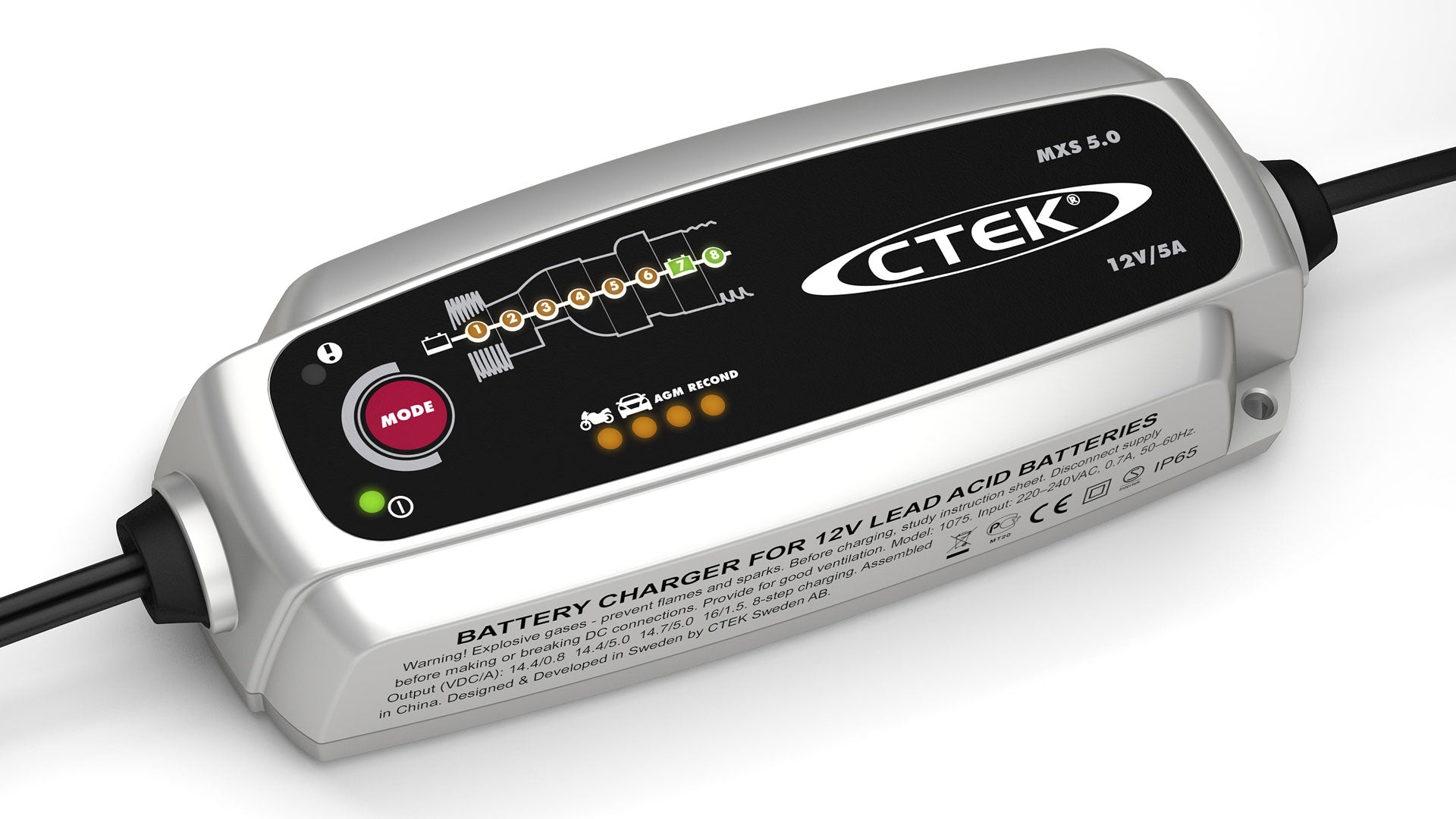 Caricabatterie MXS 5.0 CTEK