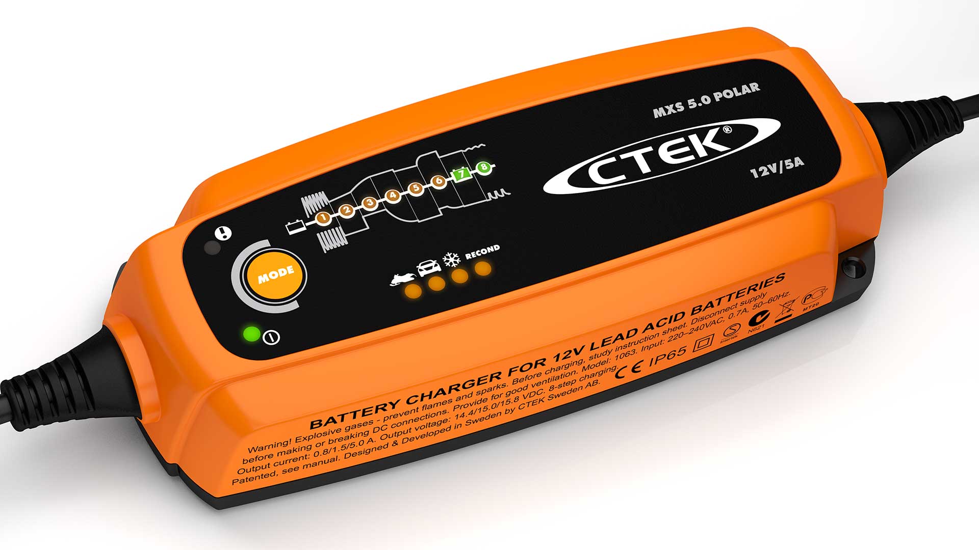 Caricabatterie MXS5.0 POLAR  CTEK 5A