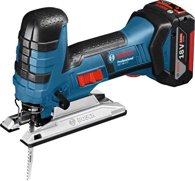 Seghetto alternativo a batteria Bosch GST 18 V-LI S Professional 5Ah