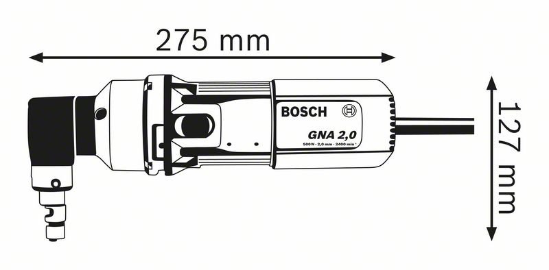 Roditrice Bosch GNA 2,0 Professional
