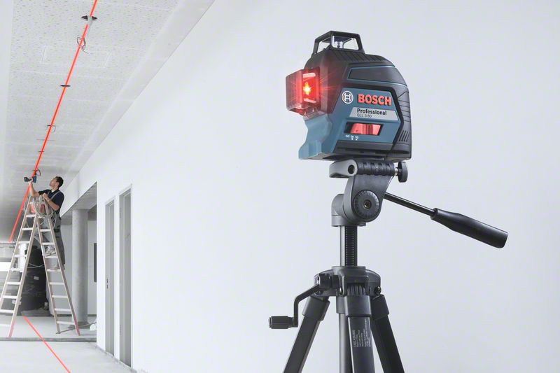 Livella laser GLL 3-80  Bosch Professional + Treppiedi