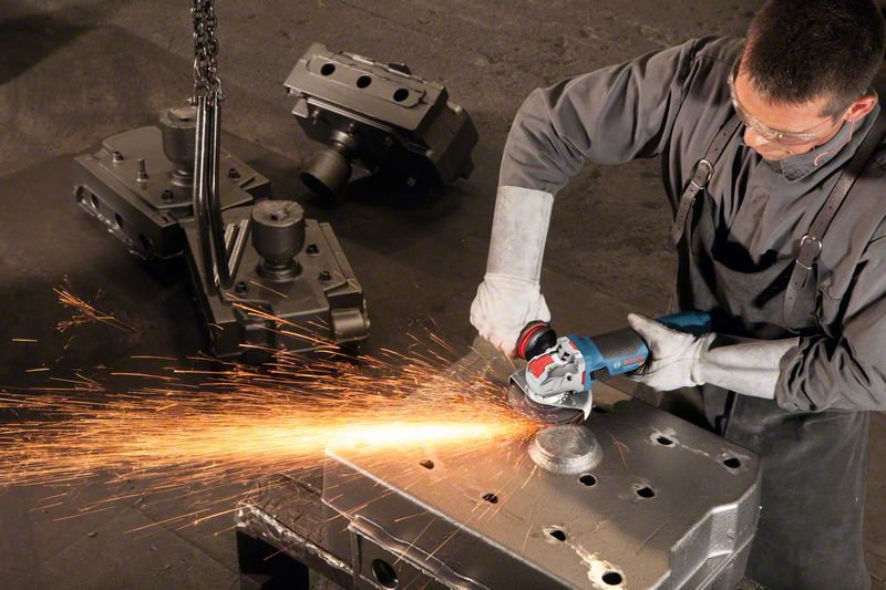 Smerigliatrice angolare BOSCH GWX 17-125 S Professional X-LOCK