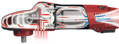 POLISHFLEX lucidatrice con numero di giri variabili ed elevata coppia FLEX PE 14-2 150